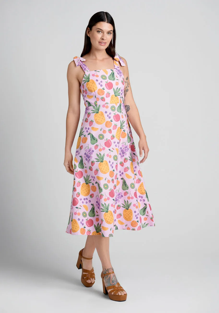 A Fresh Squeeze Midi Dress