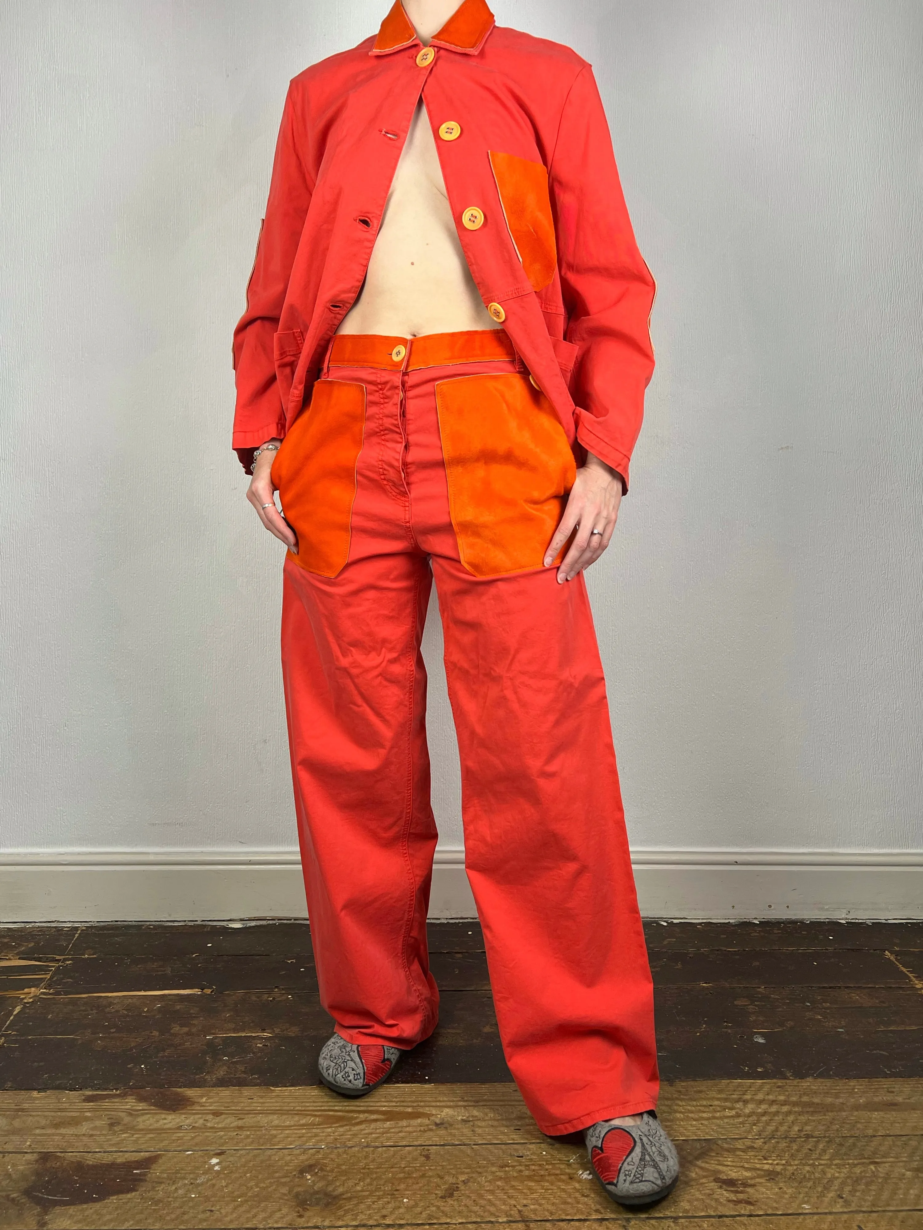 ACNE Studios Resort 2014 trousers and shacket set