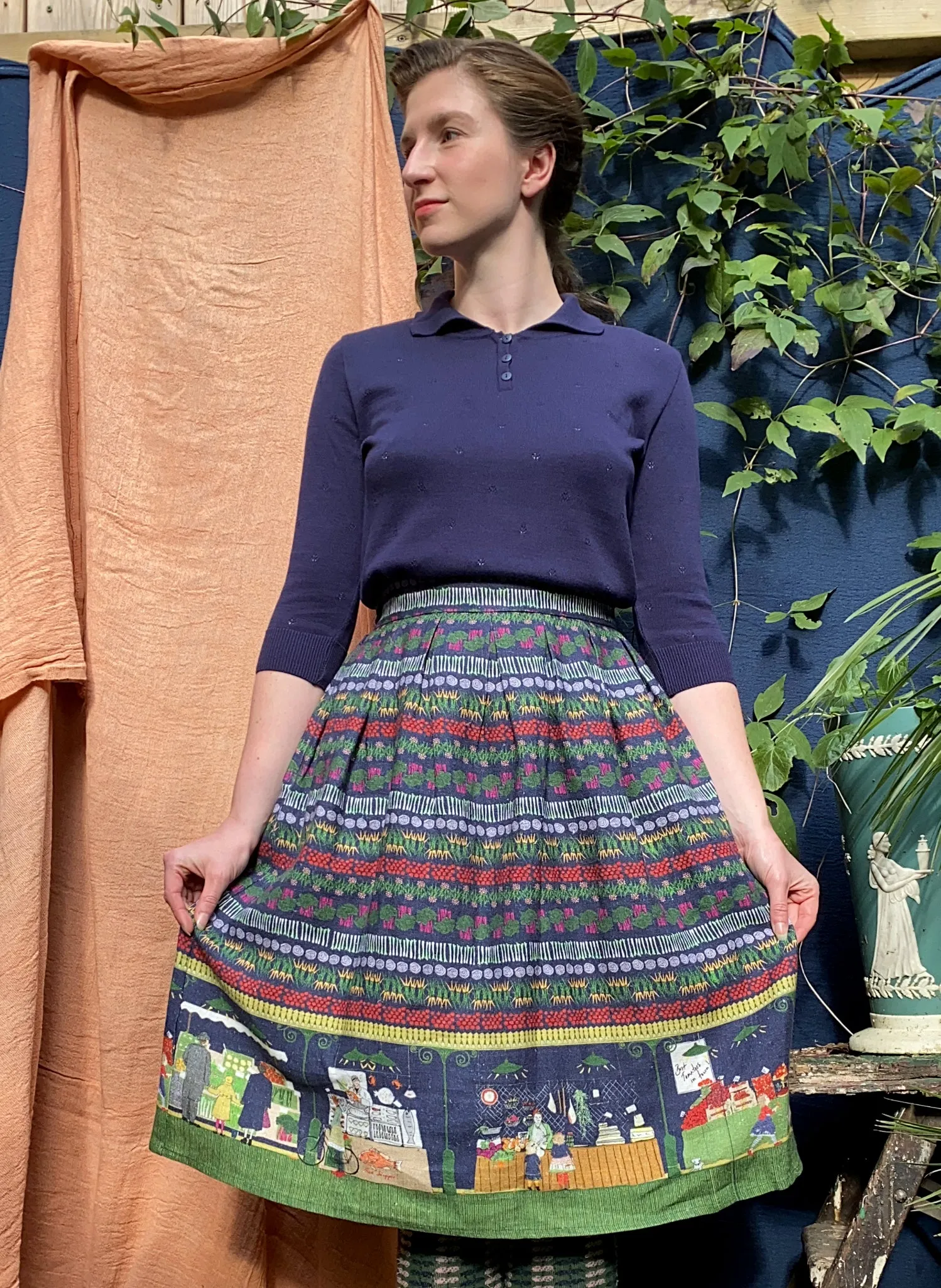 Ada Skirt - Indigo Farmer's Market