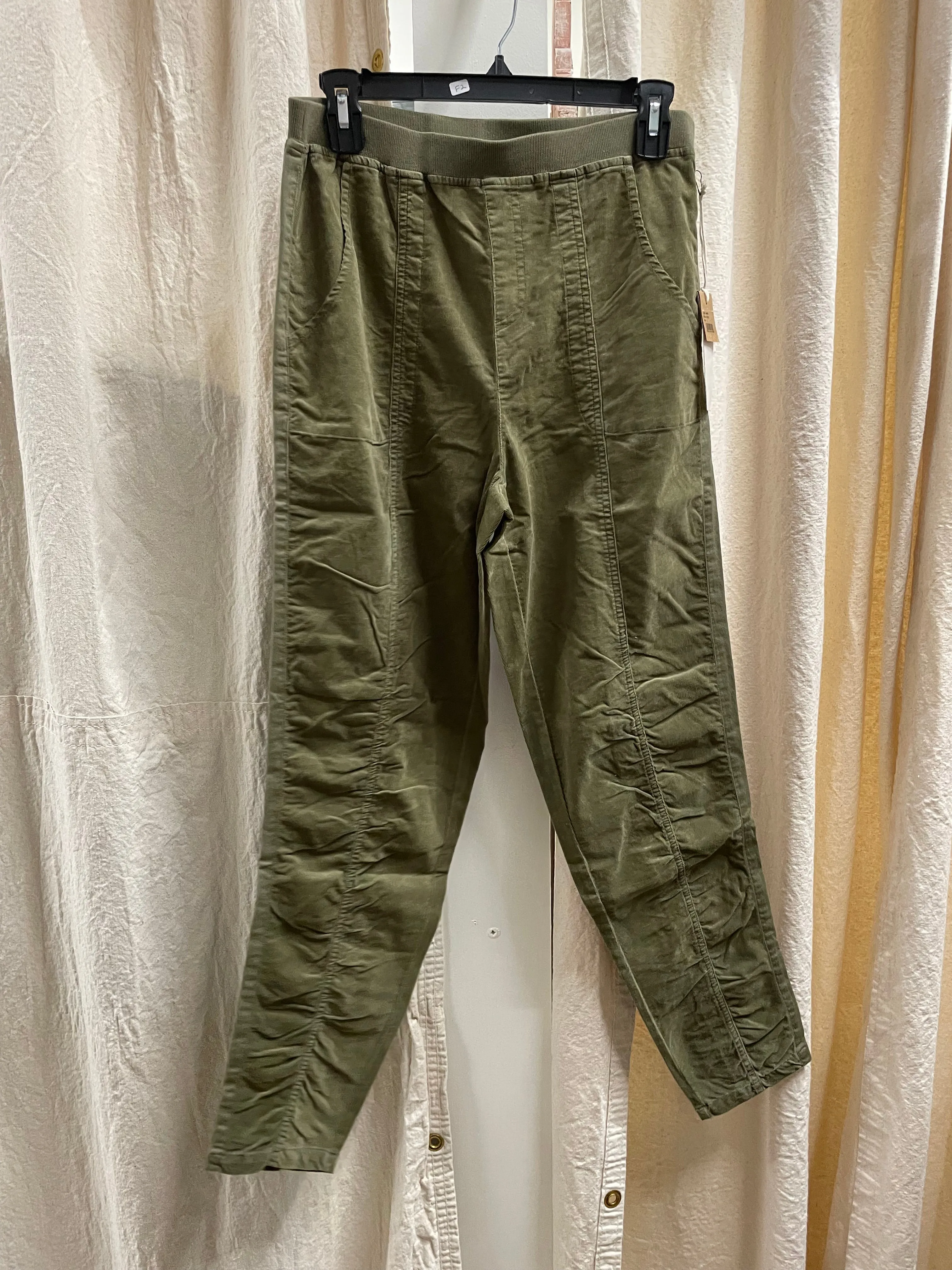 Baby Corduroy Stretch Slim Pant in Olive