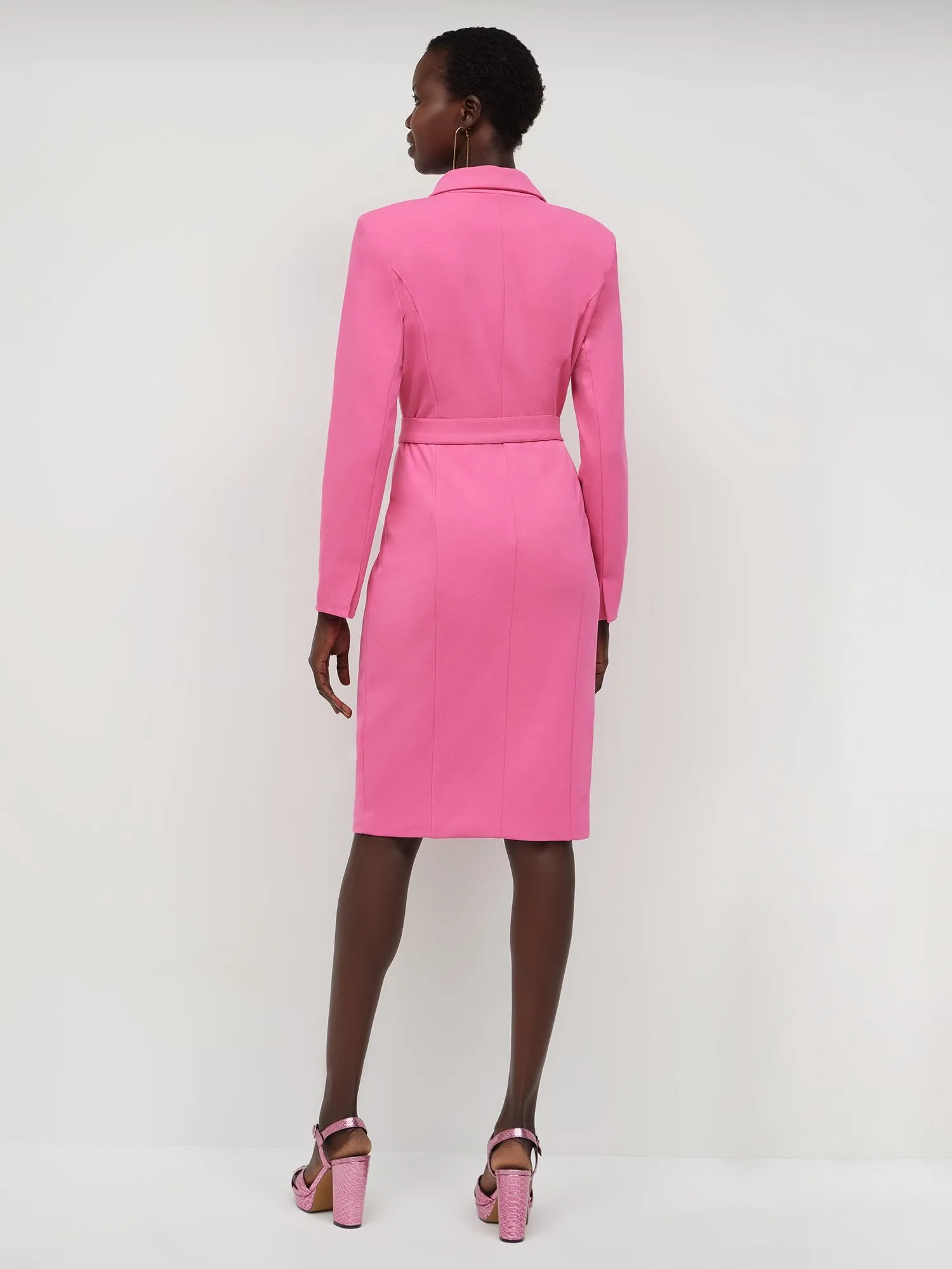 Belted Blazer Dress - Magic Crepe®