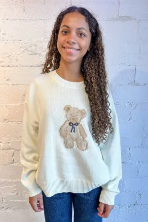 Bow Teddy Bear Sweater