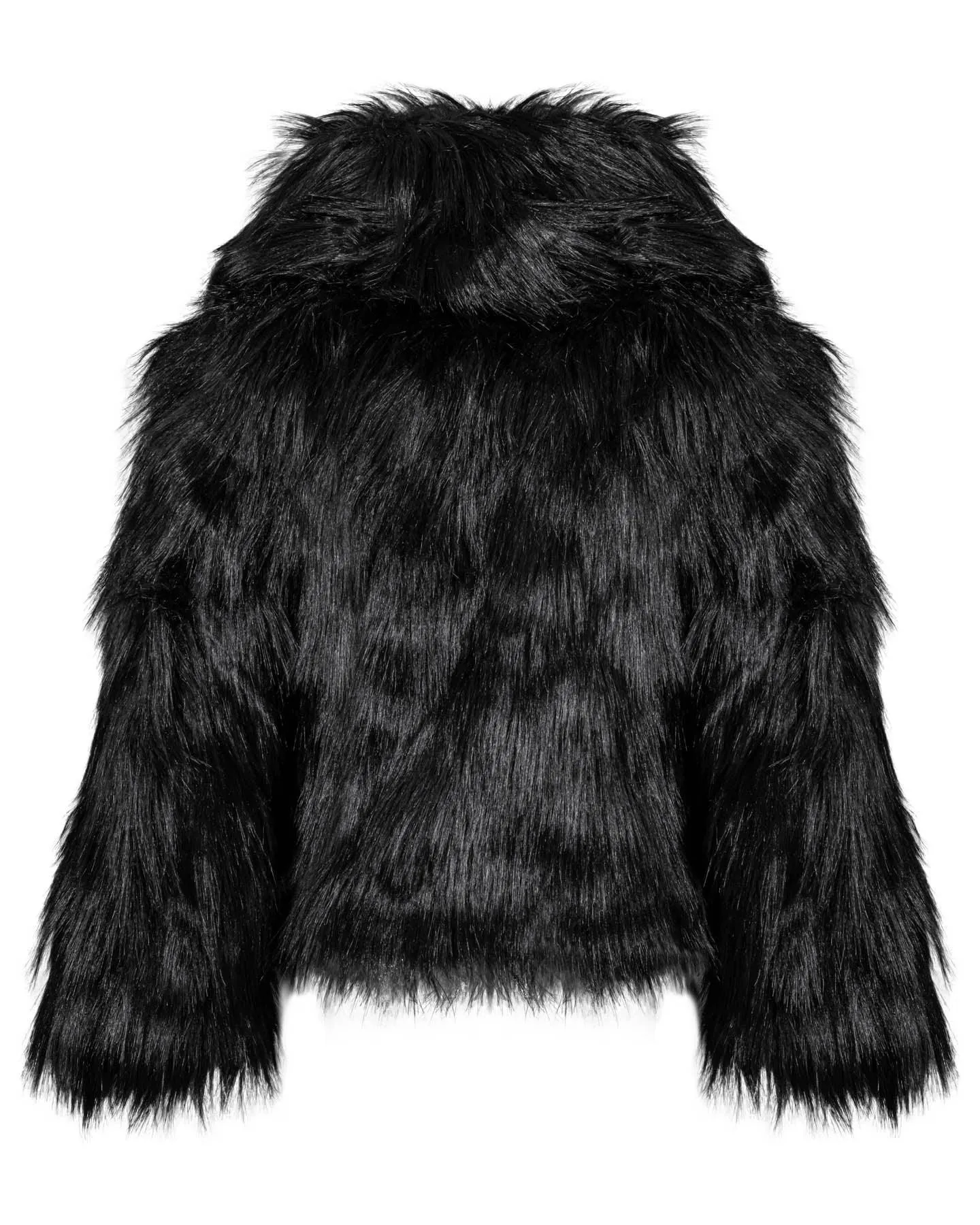 Cass Shaggy Faux Fur Coat