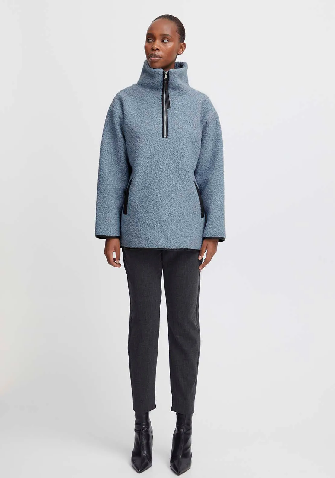 Cidan Pullover - Dusty Blue