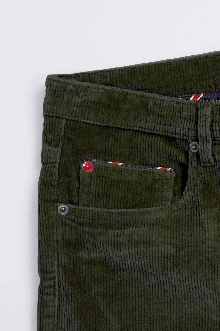 Forest Green Corduroy Pants