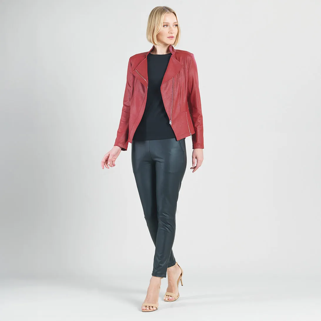 Liquid Leather™ Signature Jacket - Ruby