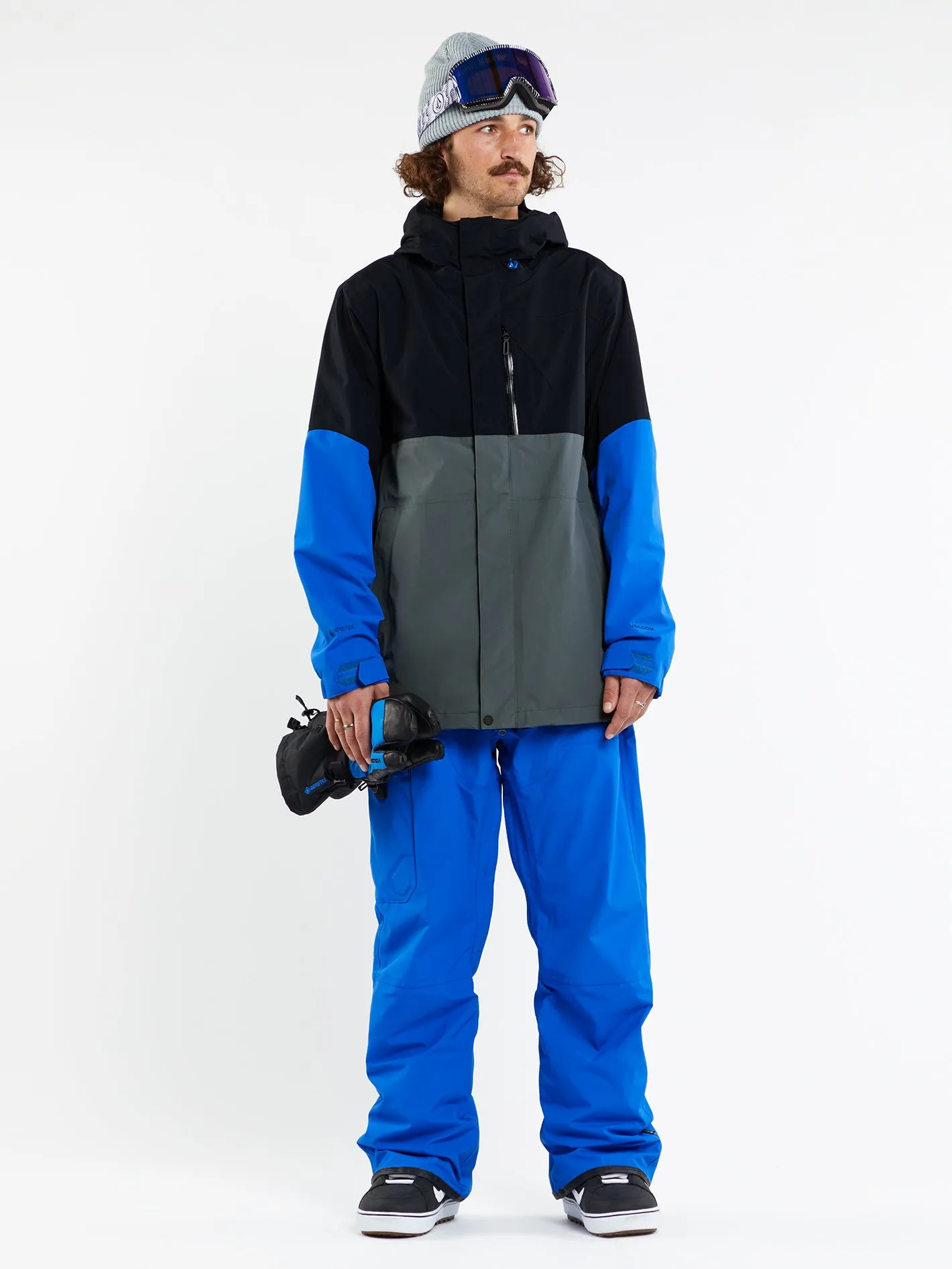 Mens L Gore-Tex Pants - Electric Blue