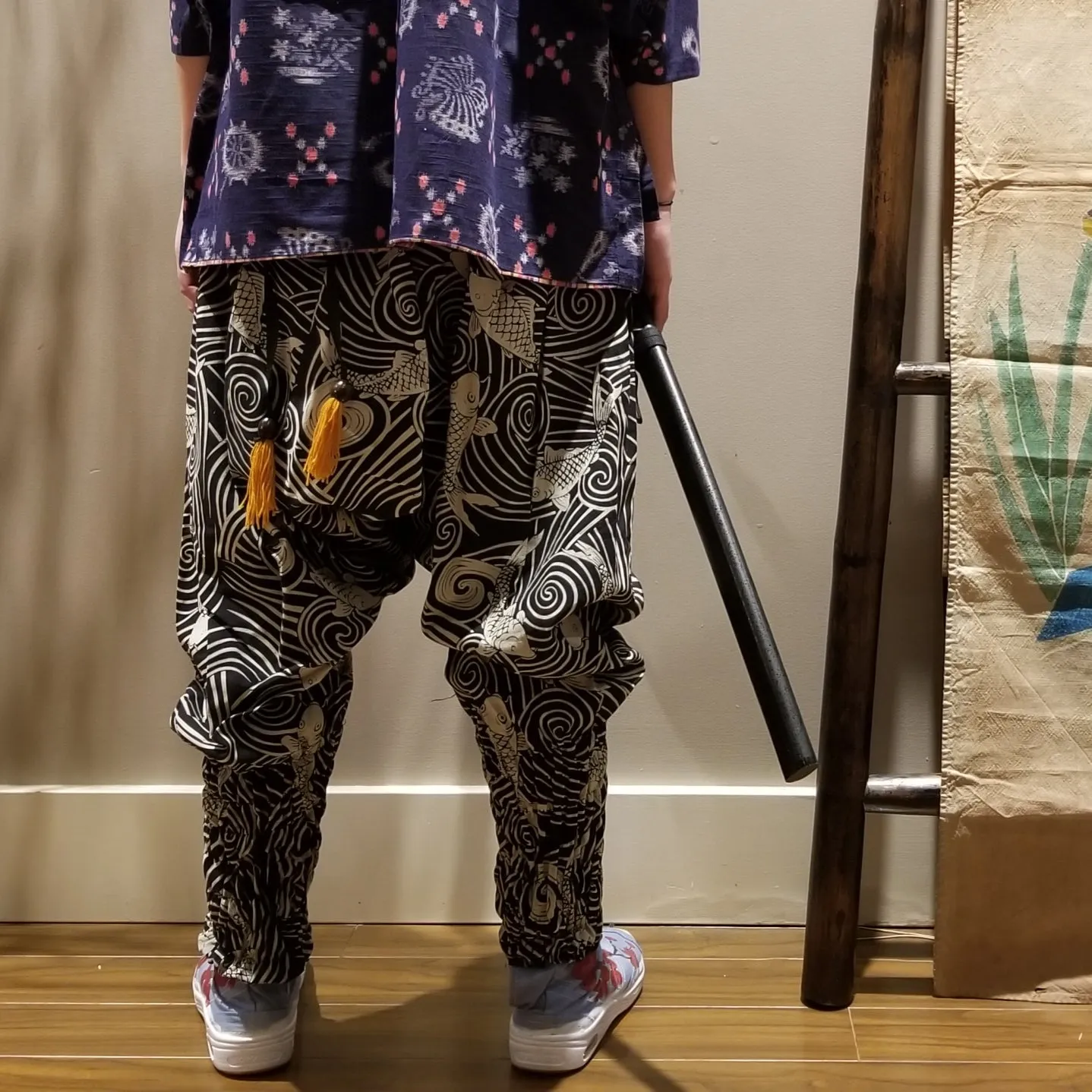 Naruto Waves Koi Ninja Pants Regular