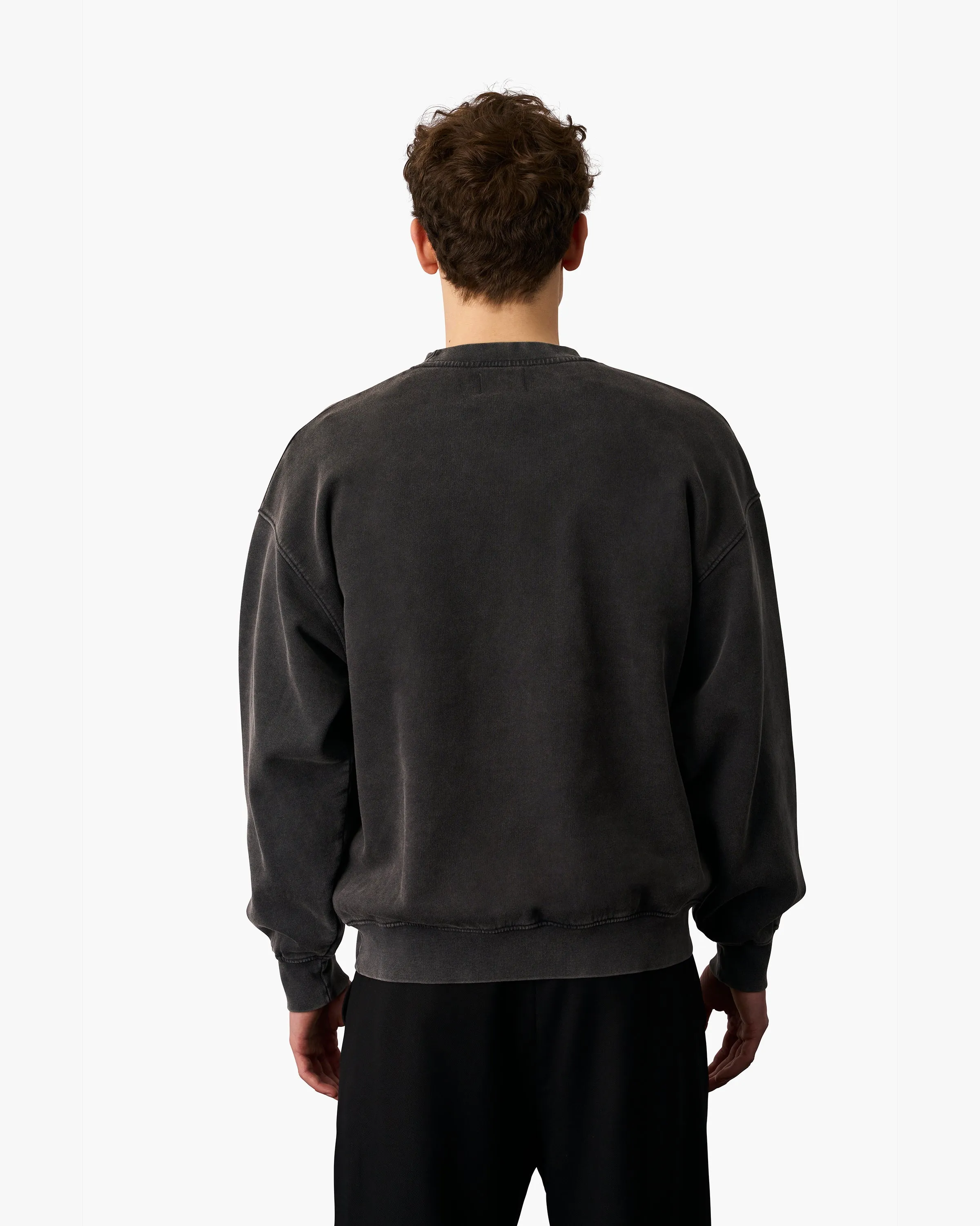 Organic Oversized Crew - Ginger Brown