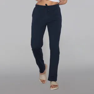 Pace Cotton Rich Track Pants Navy Blue