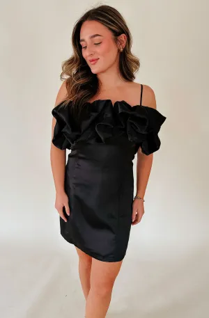 PENNY MINI RUFFLE DRESS