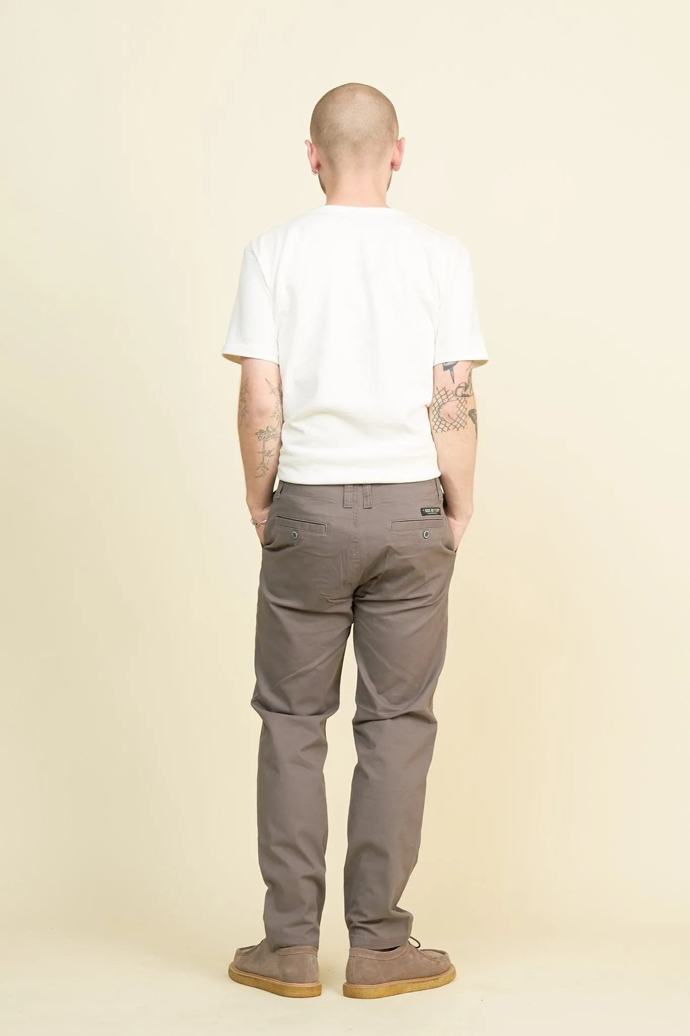 Rats Chino Pants Slim - Grey