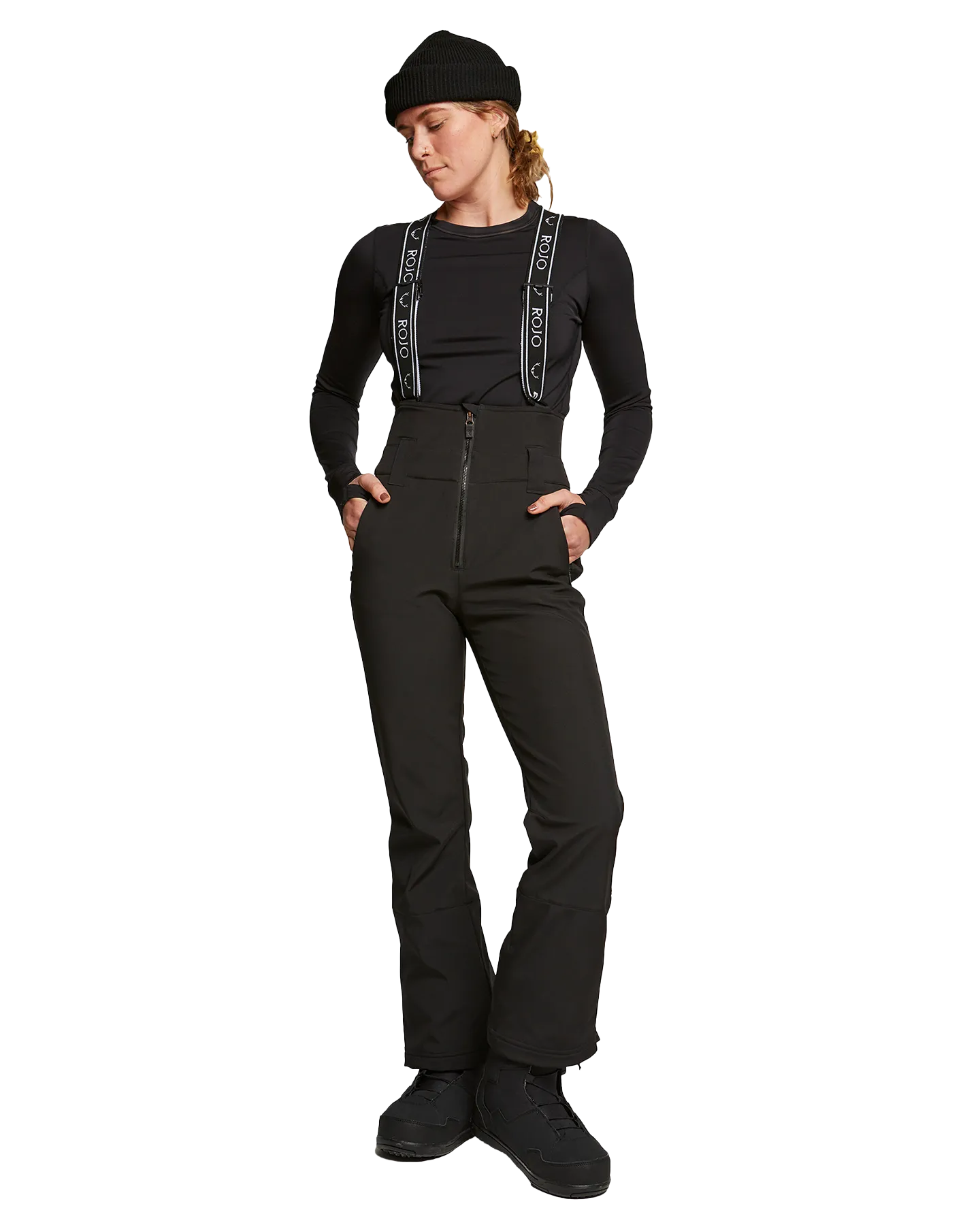 Rojo Softshell High Rise Women's Snow Pants