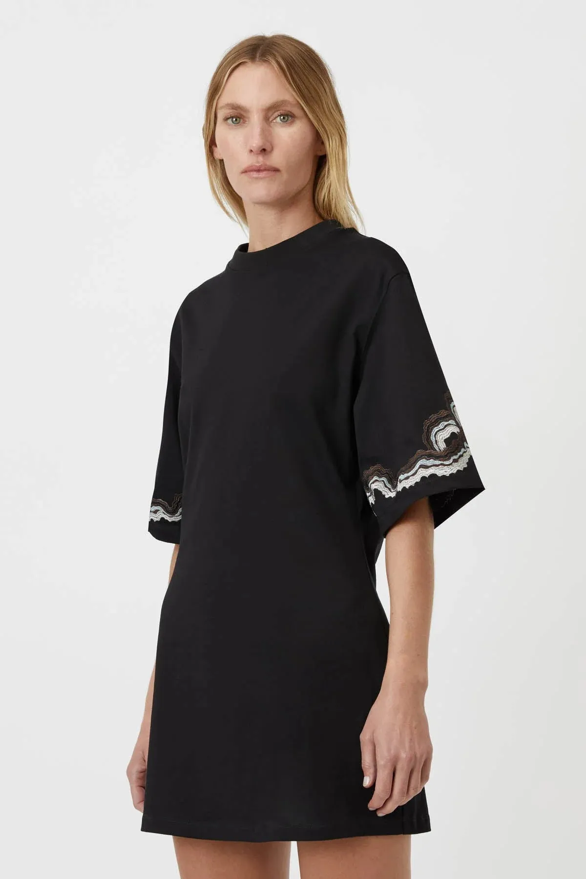 Serene Tee Dress | Black