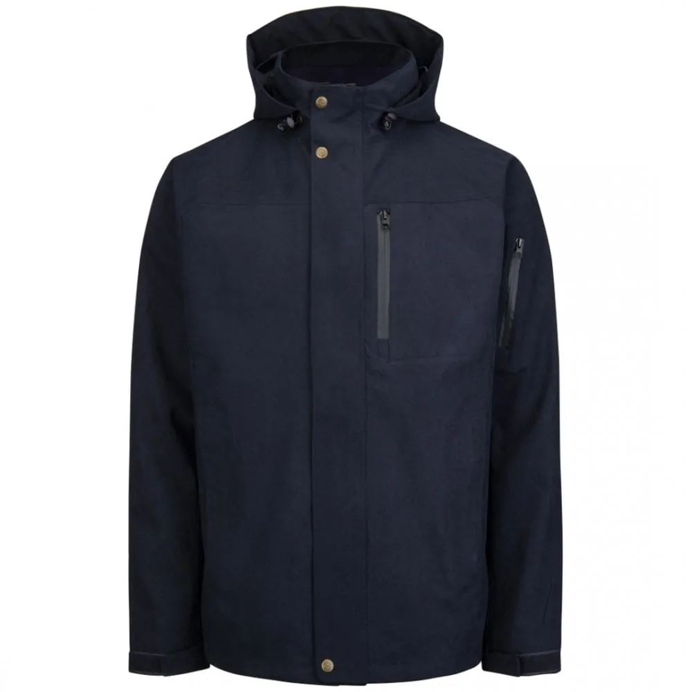 Struther Zip Through Jacket Navy by Hoggs of Fife