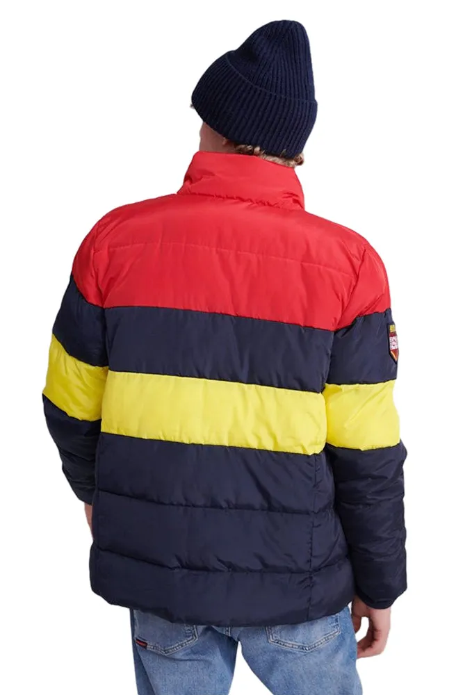 Superdry Men’s Color Stripe Sports Puffer Jacket