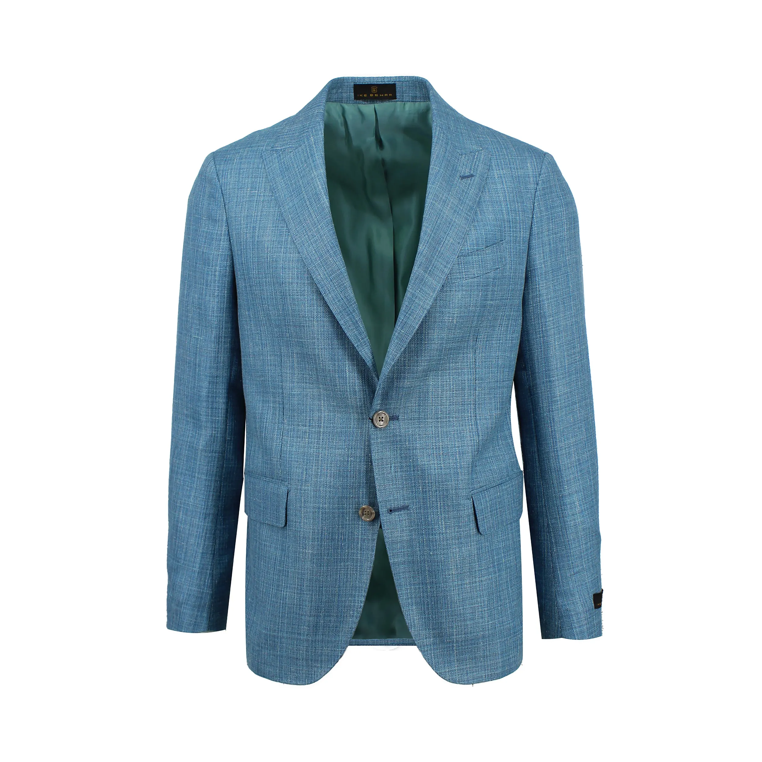 Teal Melange Basket Weave Sport Coat