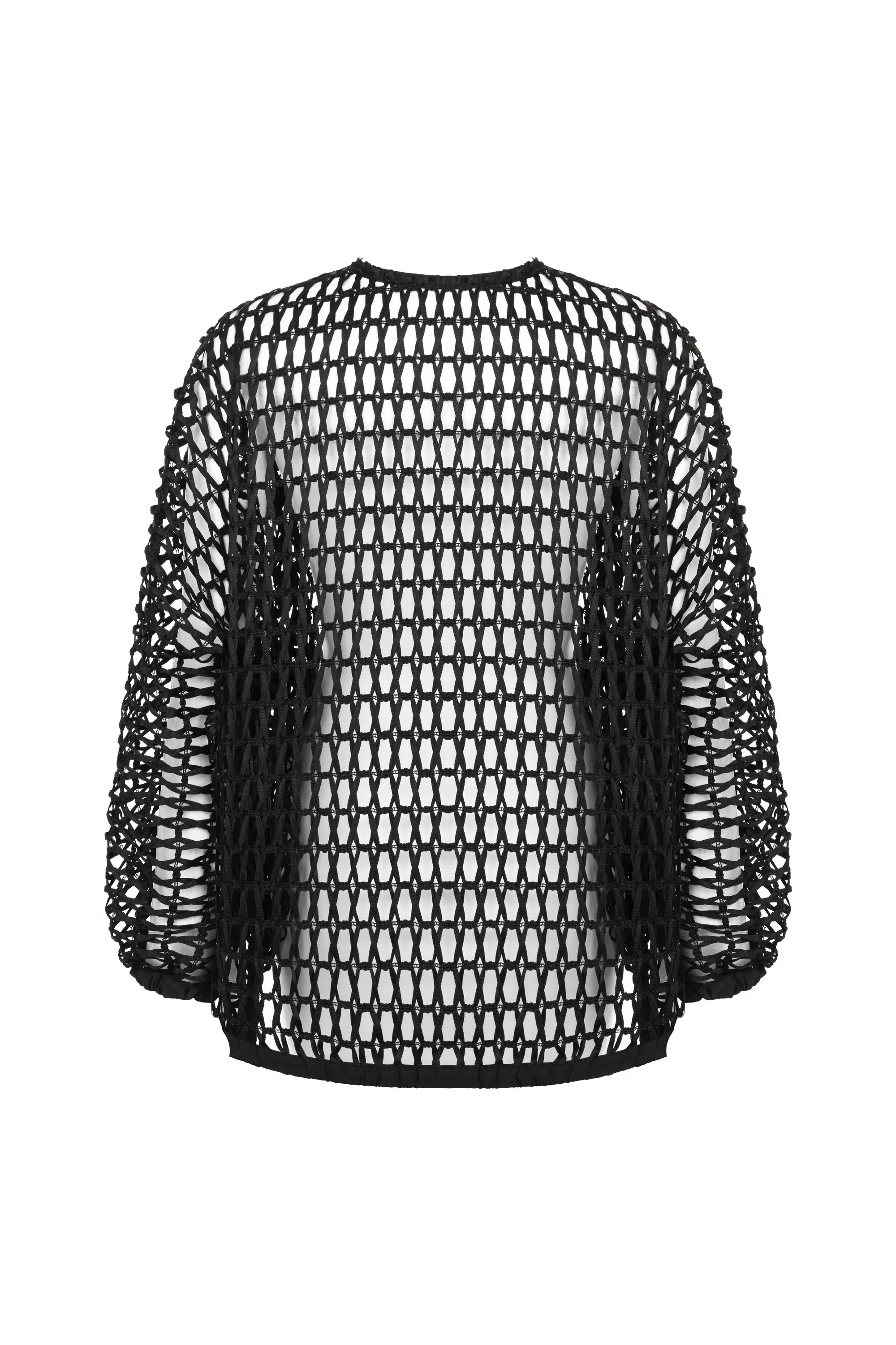 Trimmed Mesh Jacket