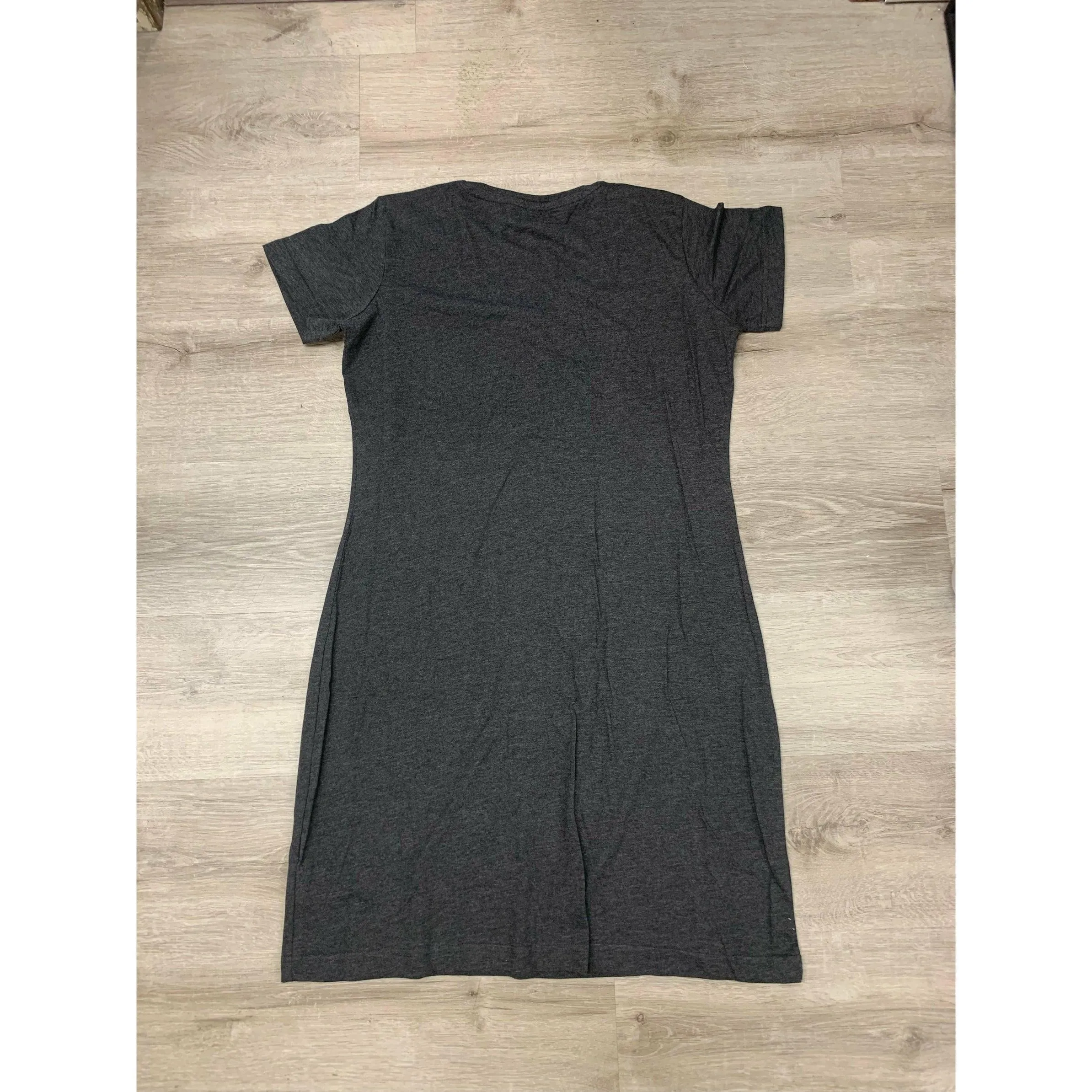 V-Neck Tee Shirt Dress