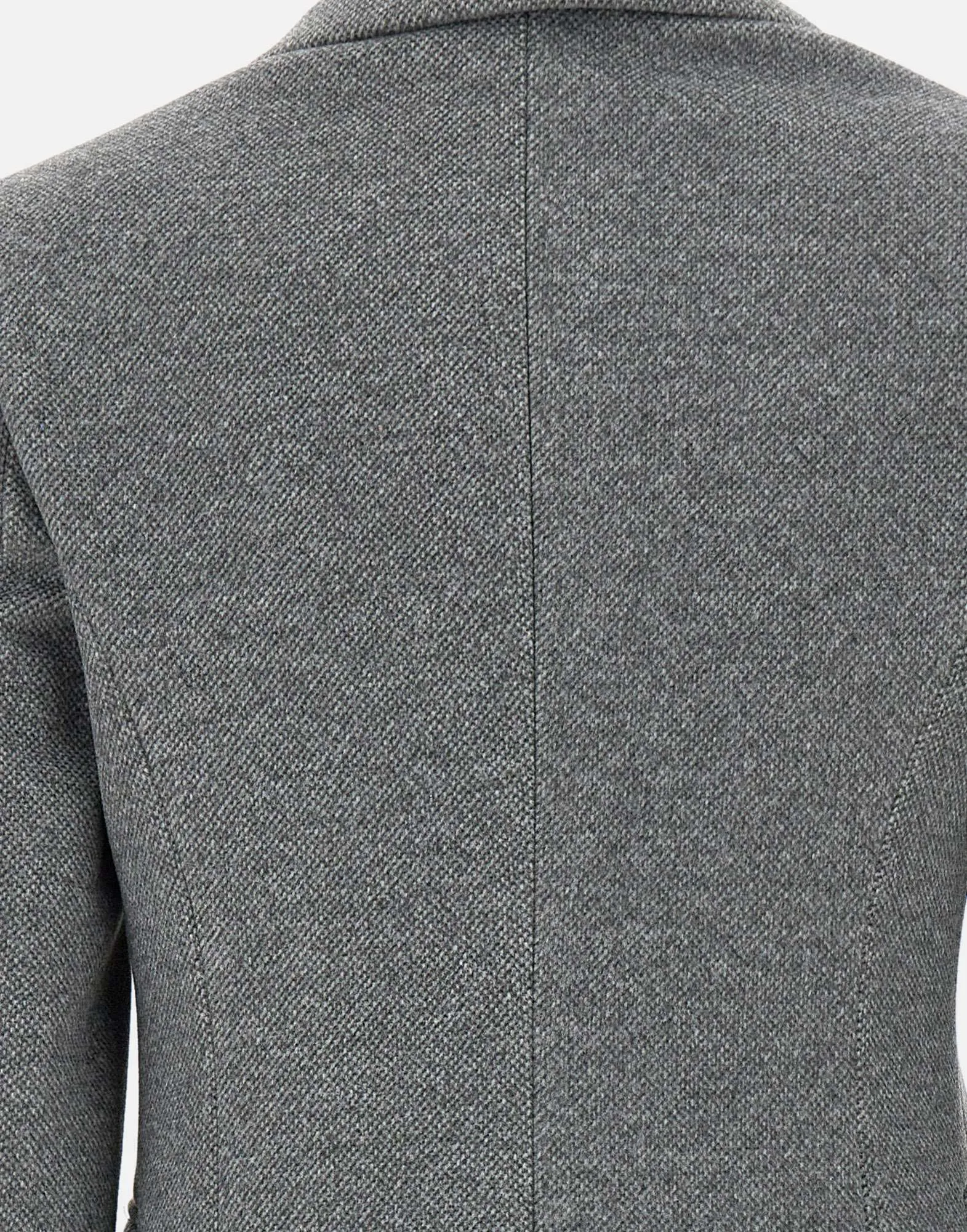 Viscose Blend Grey Coat for Women